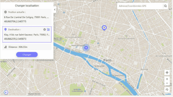 réparer l'emplacement incorrecte de Snapchat