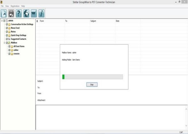 Convertir GroupWise en PST