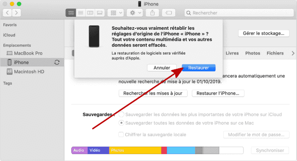 L'iPhone S'éteint et se Rallume