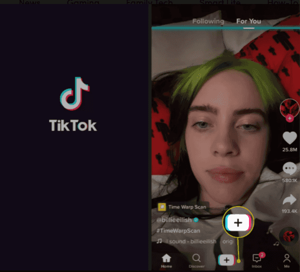 créer une vidéo de TikTok 