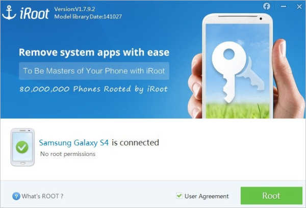 accès le root samsung