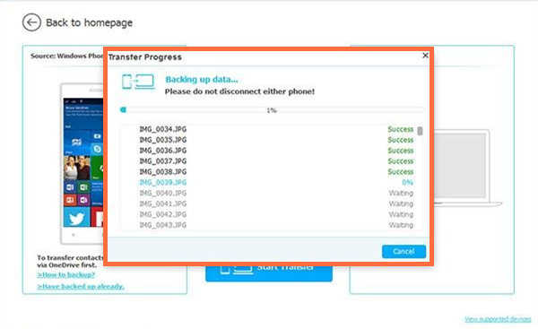 copier copier sms android vers android