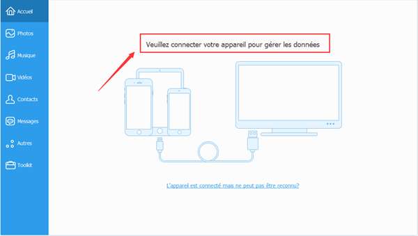 connecter des iphones à pc