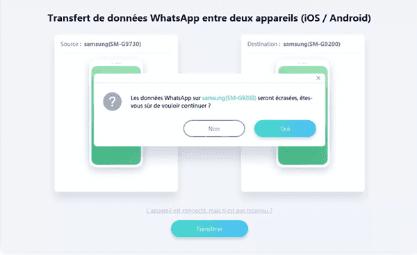 copier whatsapp android sur android