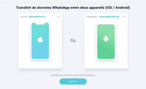 exporter whatsapp iphone vers huawei